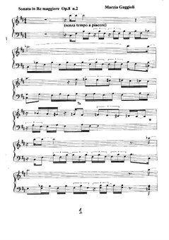 Sonata No.2 in Re Maggiore