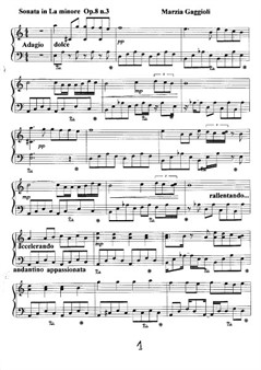 Sonata No.3 in La Minore