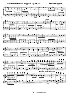 Sonata No.2 in Si Bemolle Maggiore