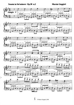 Sonata No.2 in Sol Minore