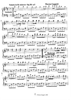 Sonata No.5 in Re Minore