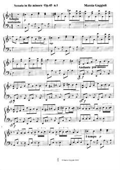 Sonata No.1 in Re Minore