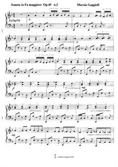 Sonata No.2 in Fa Maggiore