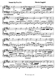 Sonata No.2 in Si Maggiore
