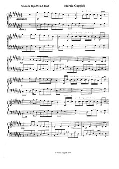 Sonata No.6 in Do Diesis Maggiore