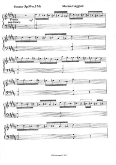 Sonata No.5 in Mi Minore