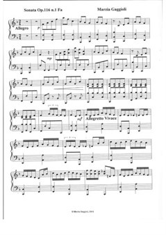 Sonata No.1 in Fa Maggiore