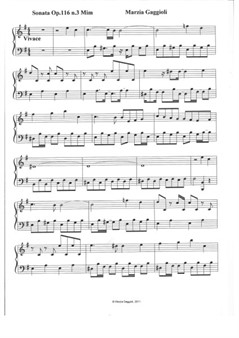 Sonata No.3 in Mi Minore