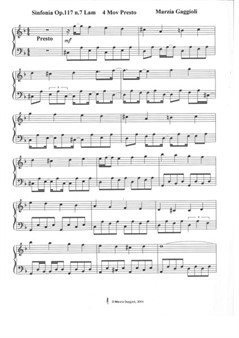 Sinfonia No.7 in La Minore, IV. Presto