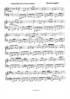 Sonata No.1 in La Minore