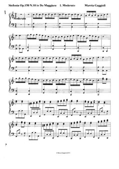 Sinfonia No.10 in Do Maggiore